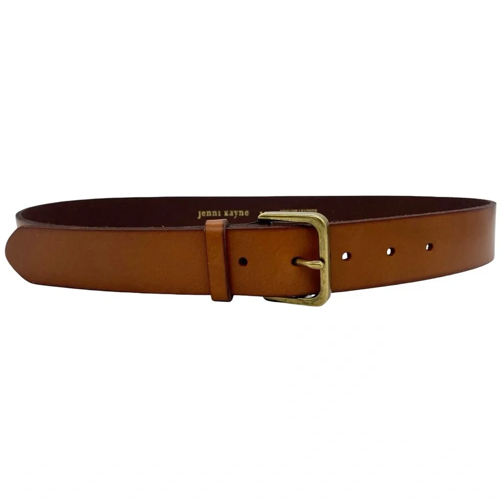Jenni Kayne Classic Chestnuts Brown Nappa Leather Belt